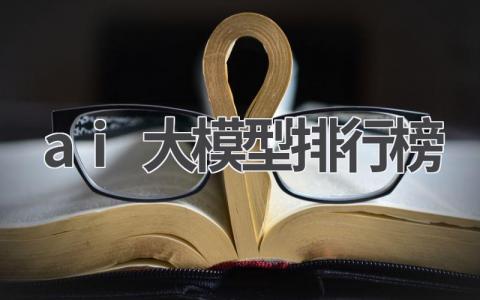 AI大模型排行榜:谁是最强王者?