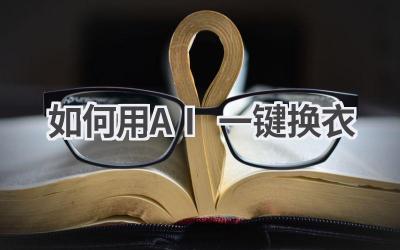 如何用AI一键换衣?这份指南告诉你